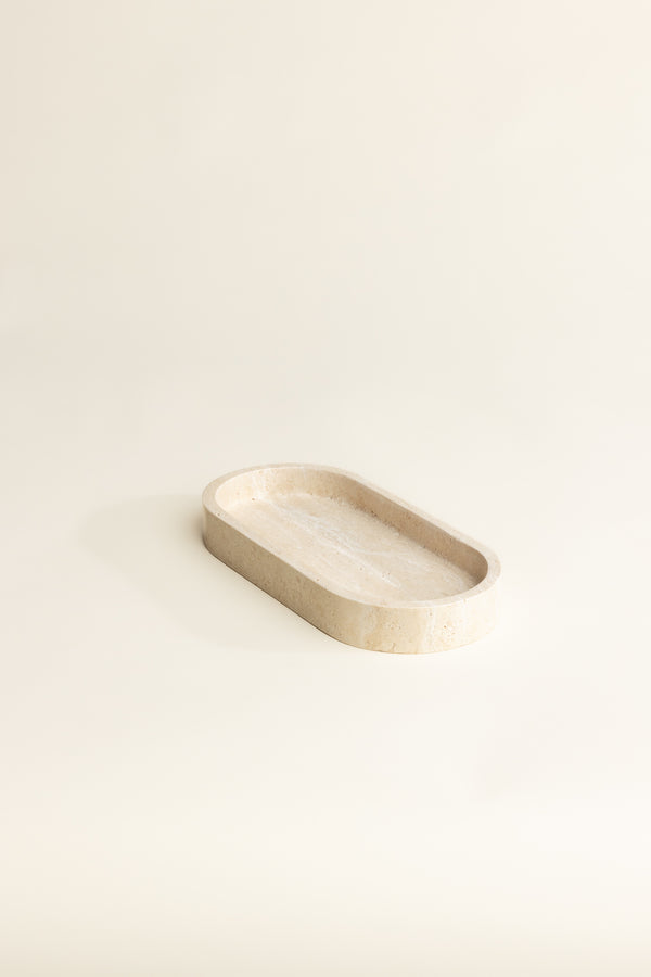 Alessa Travertine Tray