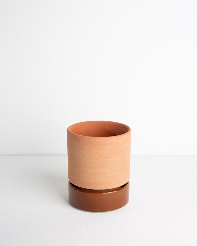 Grace Planter Terracotta & Soil