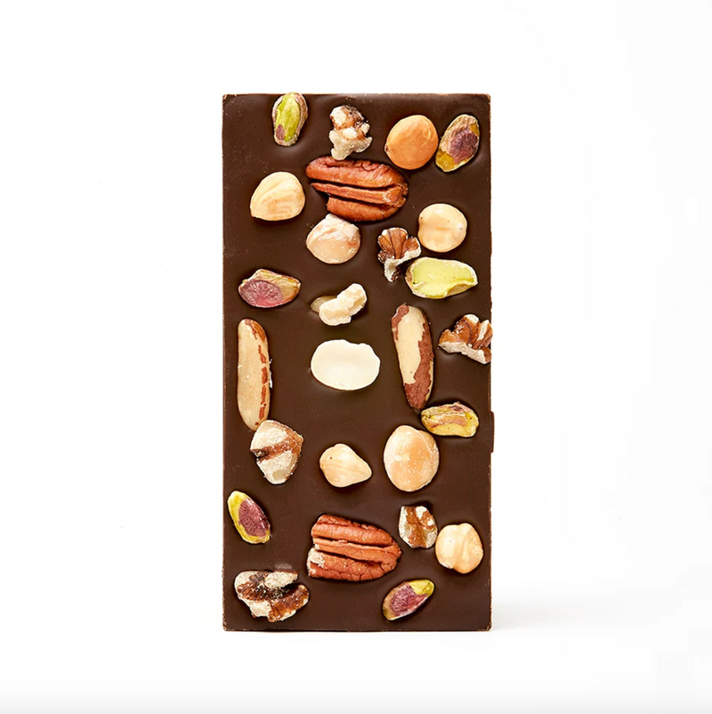 Mixed Nut Dark Chocolate Bar