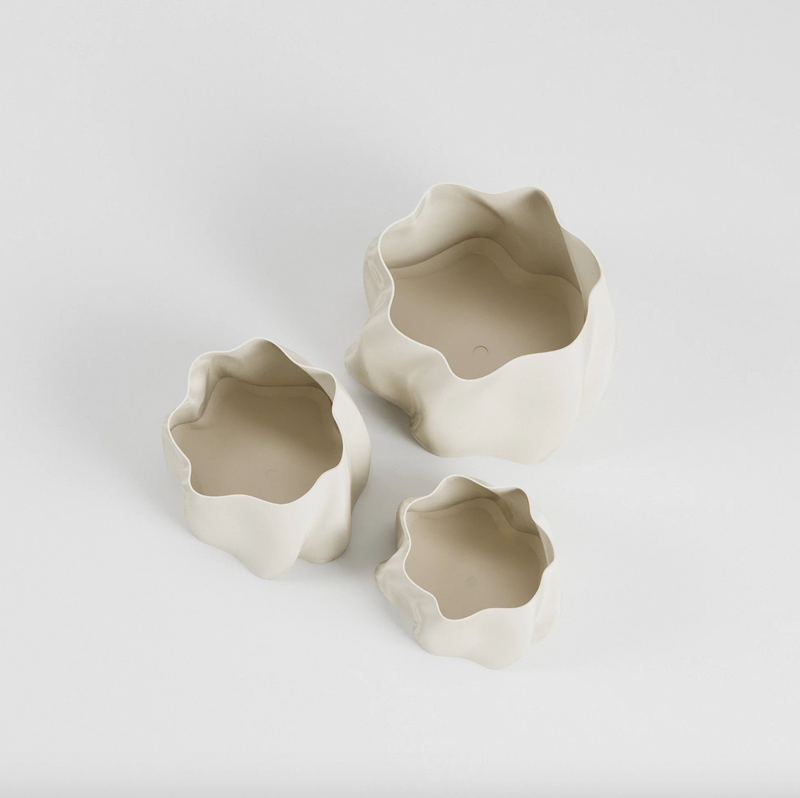 Lulu Planter - Eggshell