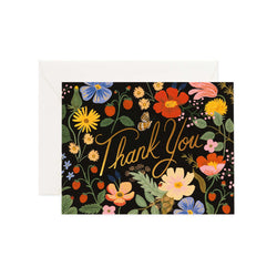 Strawberry Fields Thank You Card - Rifle Paper Co